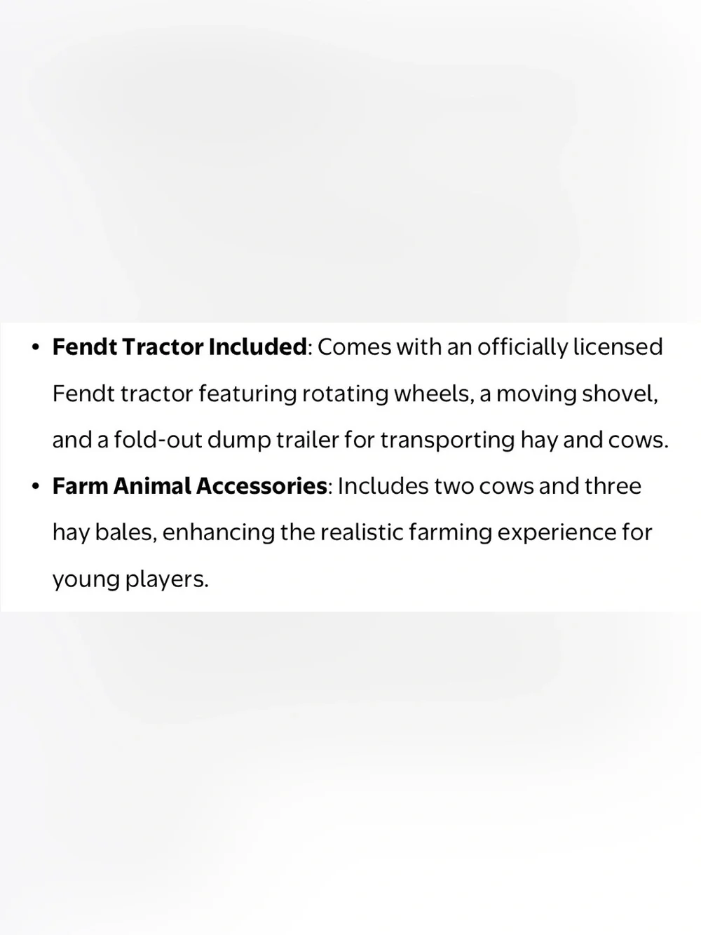 Tractor & Trailer Farm set